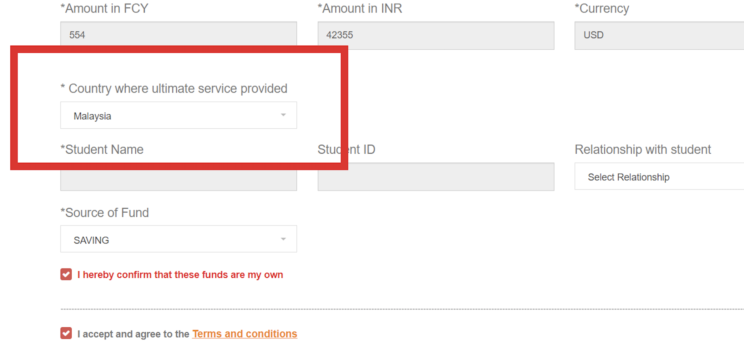 How can I pay by ICICI Bank Account Holder Online Bank Transfer in